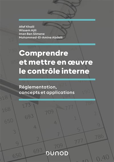 Comprendre et mettre en oeuvre le contrôle interne - Afef Khalil - broché
