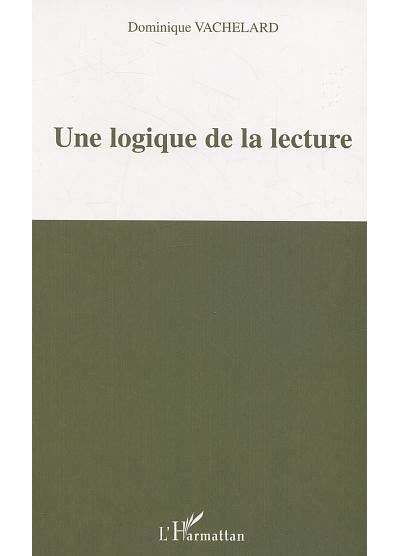 Une logique de la lecture