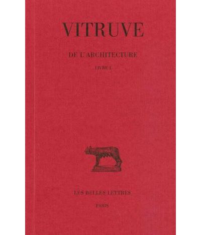 De l' Architecture. Livre I