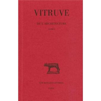 De l'Architecture. Livre I