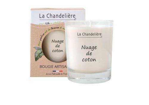 Bougie La Chandelière Nuage de Coton 180 Gr
