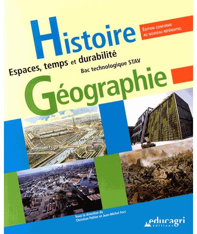 Histoire, géographie Bac technologique STAV