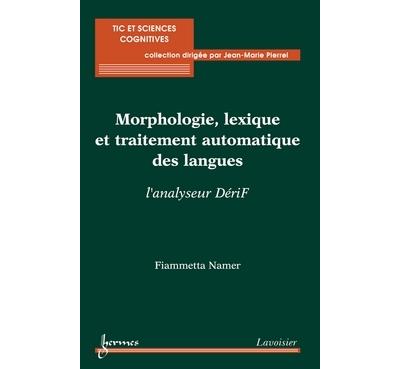 Morphologie lexique et tal - Namer (Auteur)