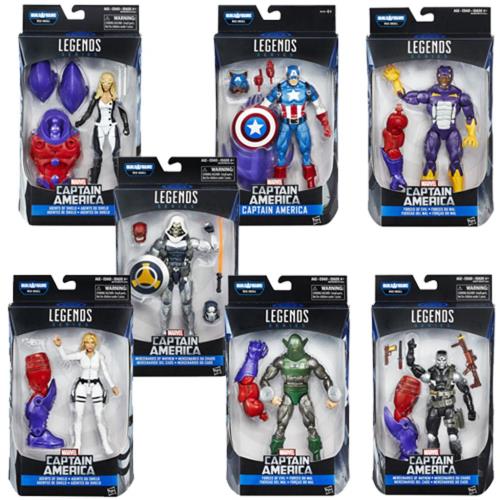 Figurine Marvel Captain America Legends Series + Accessoires 15 cm