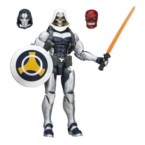 Marvel Legends – Capitan America Serie Protagonisti – Action Figure 15 Cm Con Accessori E Pezzo Build-a-Figure - 4