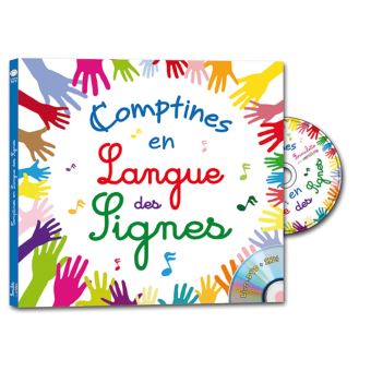 Comptines En Langue Des Signes Livre Cd Sandrine Lhomme Remi Guichard Achat Livre Fnac