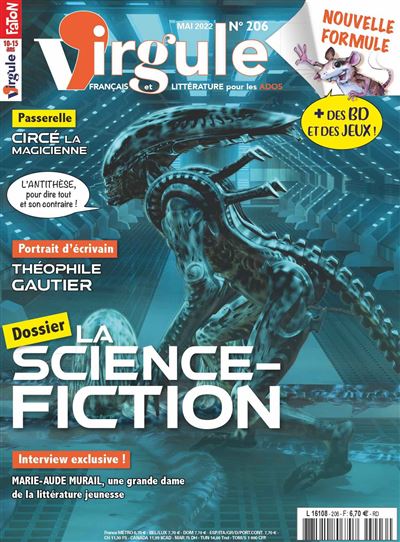 Virgule n°206  La Science- Fiction - mai 2022