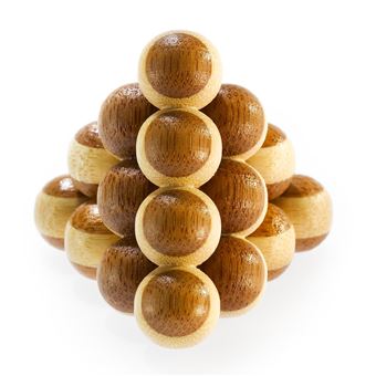 EUREKA 3D BAMBOO PUZZLE - CANNON BALLS - 1