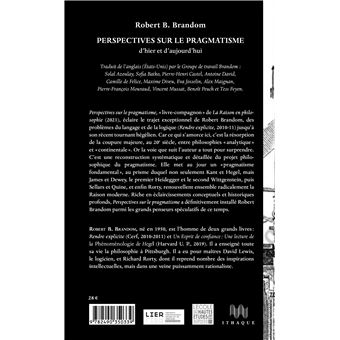 Perspectives sur le pragmatisme