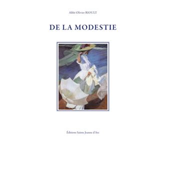 De la modestie