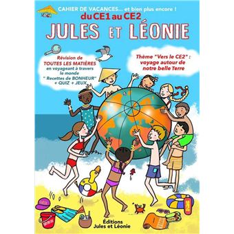 Cahier de vacances Jules et Léonie du CE1 au CE2