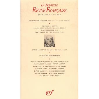 La Nouvelle Revue Française Tome 566 Ecrivains d'Australie broché