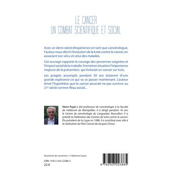 Le cancer un combat scientifique et social