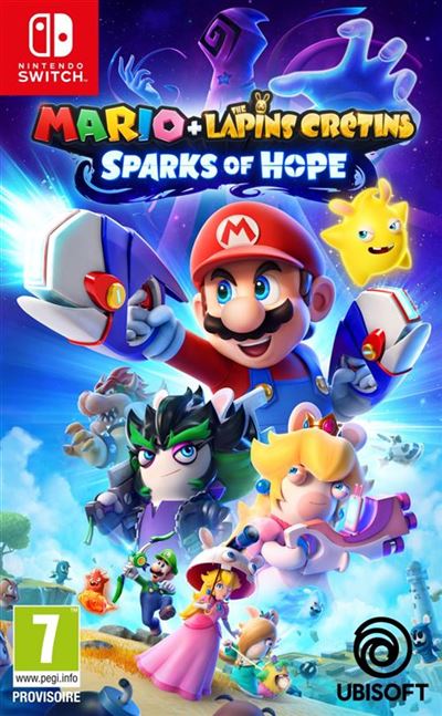 Mario et Lapins Cretins Sparks of Hope SWITCH - vue 3