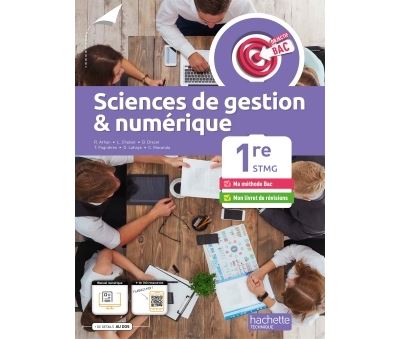 Objectif Bac Sciences De Gestion Et Numérique 1re STMG - Livre élève ...