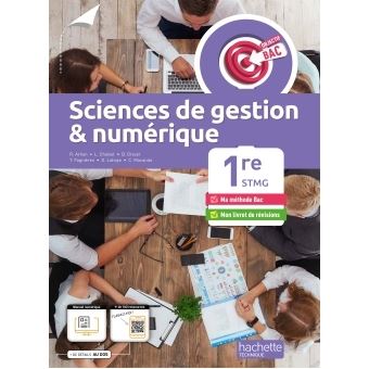 Objectif Bac Sciences de gestion et numérique 1re STMG - Livre élève