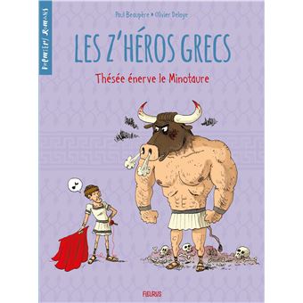Les z'héros grecs - Thésée énerve le minotaure