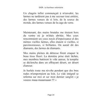 DIOR - Le bonheur volontaire