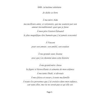 DIOR - Le bonheur volontaire