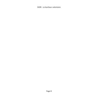 DIOR - Le bonheur volontaire