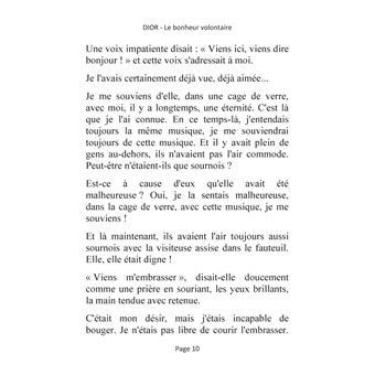 DIOR - Le bonheur volontaire