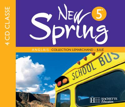 New Spring 5e LV1 - Anglais - CD audio classe