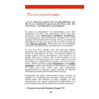 Apprenez à manger & maigrissez !