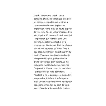 Il suffisait qu'elle passe