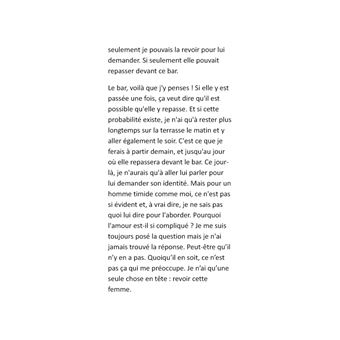 Il suffisait qu'elle passe