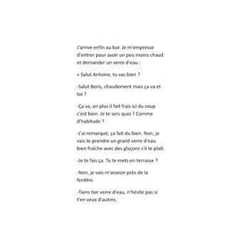 Il suffisait qu'elle passe