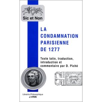 La condamnation parisienne de 1277