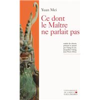 Ce dont le Maître ne parlait pas