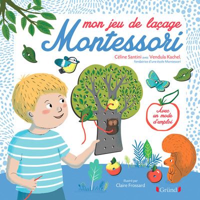 Mon jeu de laçage Montessori - Céline Santini - (donnée non spécifiée)