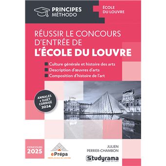 Concours d'entrée de l'école du Louvre
