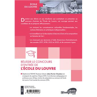 Concours d'entrée de l'école du Louvre