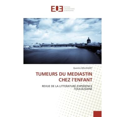 Tumeurs du mediastin chez l enfant