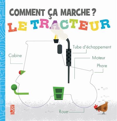 Comment ça marche ? Le tracteur - Amélia Hepworth - cartonné