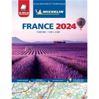 Atlas routier France 2024 Michelin - Tous les services utiles (A4 ...