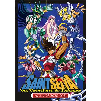 Agenda 2020-2021 Saint Seiya