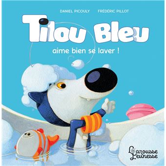Tilou bleu aime bien se laver