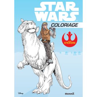 Star Wars Disney Star Wars Coloriage Avec Stickers Collectif Walt Disney Compagny Broche Achat Livre Fnac