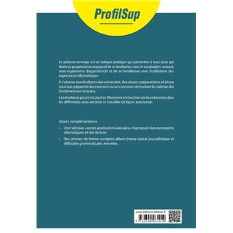 Vocabulaire pratique de l'espagnol