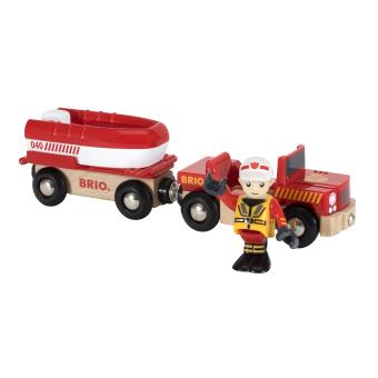 Brio World 33859 Bateau De Sauvetage - 1