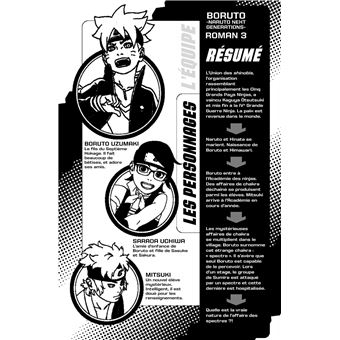 Boruto - romans - Tome 3 - Celui qui éclaire la nuit !