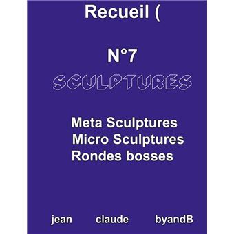 Recueil N°7 sculptures - 1
