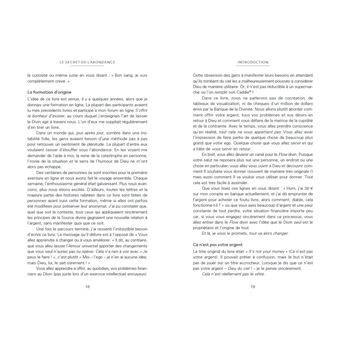 Le secret de l'abondance