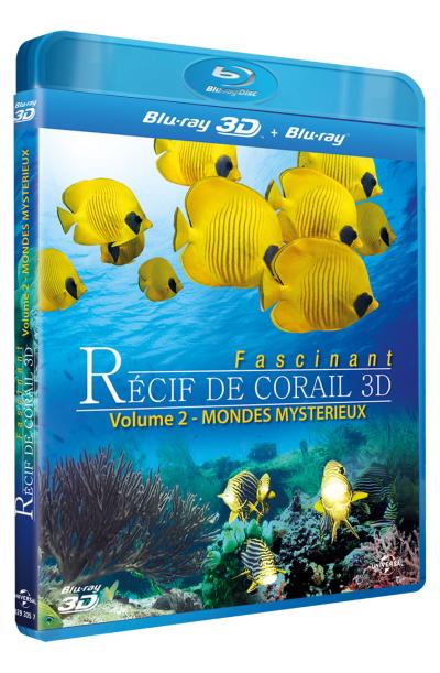 Récif de corail fascinant 3D : Mondes mystérieux : Blu-Ray