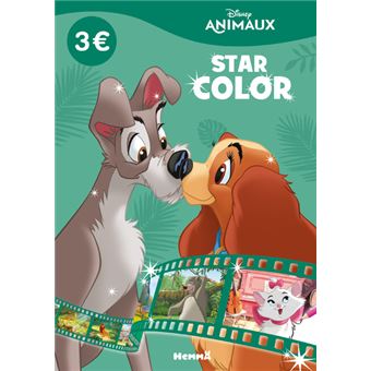 Disney Animaux - Star Color (Belle et Clochard)