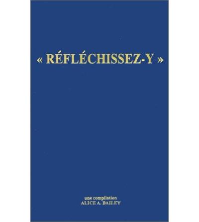 Reflechissez-y