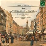 Schubert: 1816 - A 19 Years Old Poet's Journal - CD